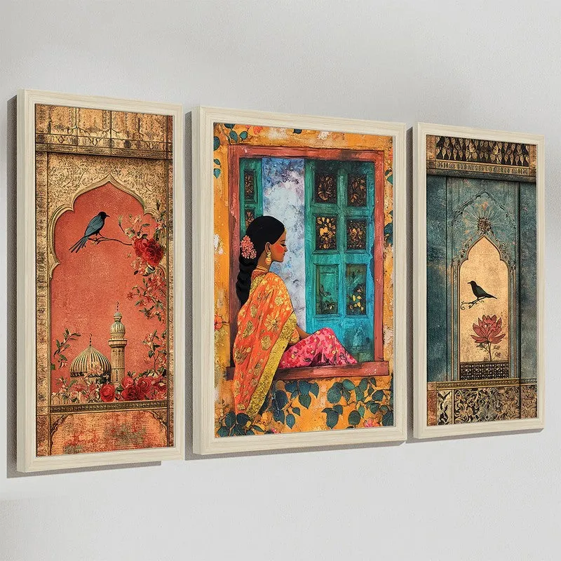 Feminine Flow Wall Art - Set of Three media 6