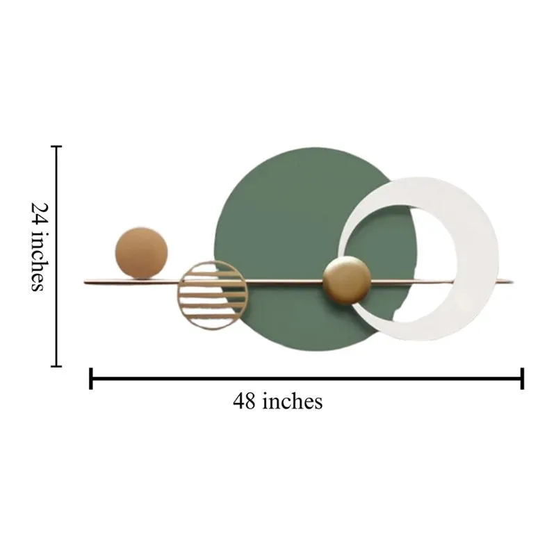Nordic Noble Modern Metal Wall Accent media 6