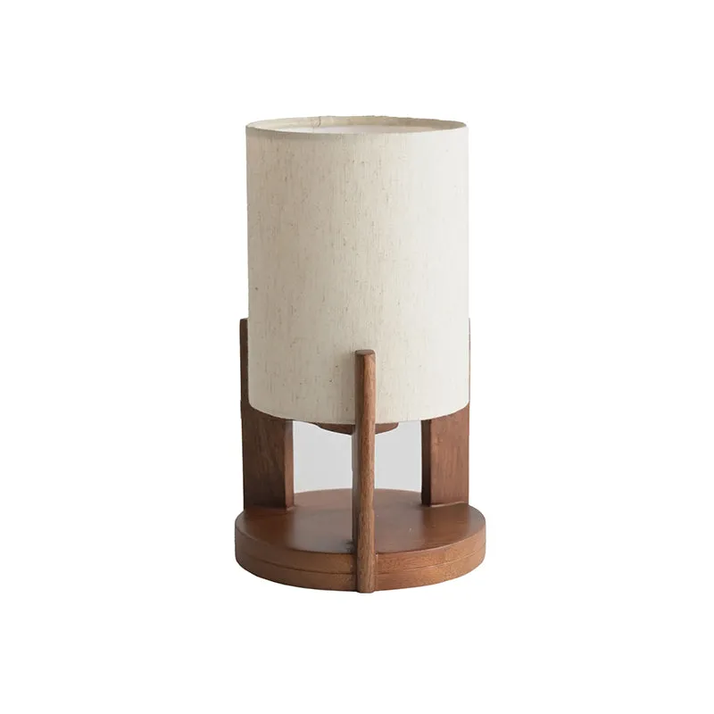Solvi Wooden Table Lamp - Brown media 3