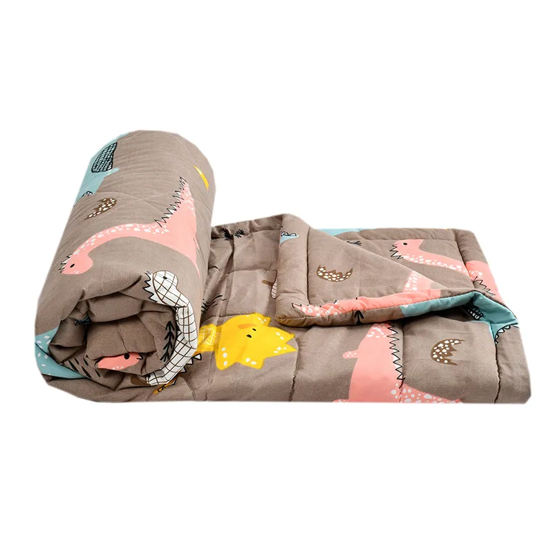 Tiny Dino Microfiber Kids Comforter - 150 GSM media 5