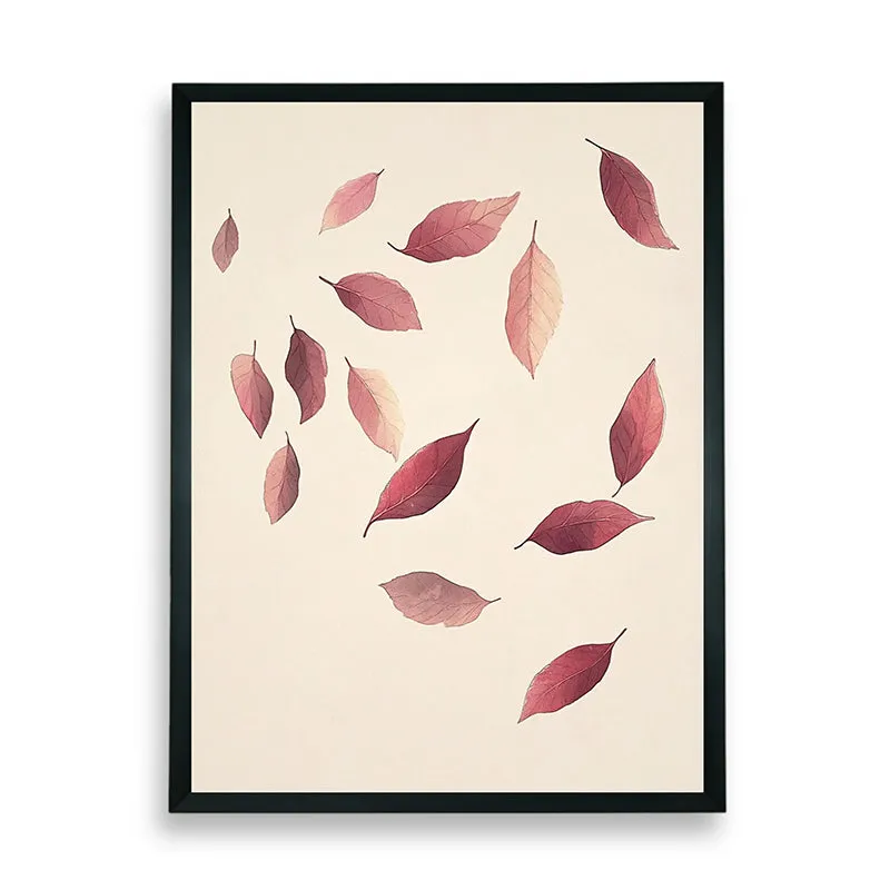 Leaves In Wind Wall Art With Resin Frame media 7
