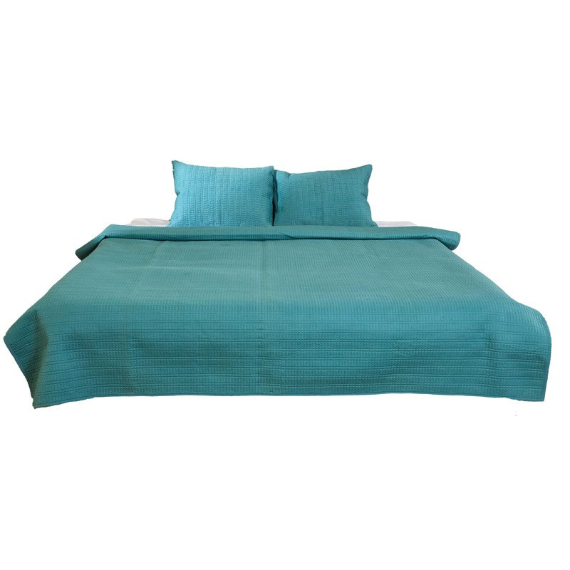 CozyCore Solid Cotton Comforter (Deep Blue) - 200 GSM media 4