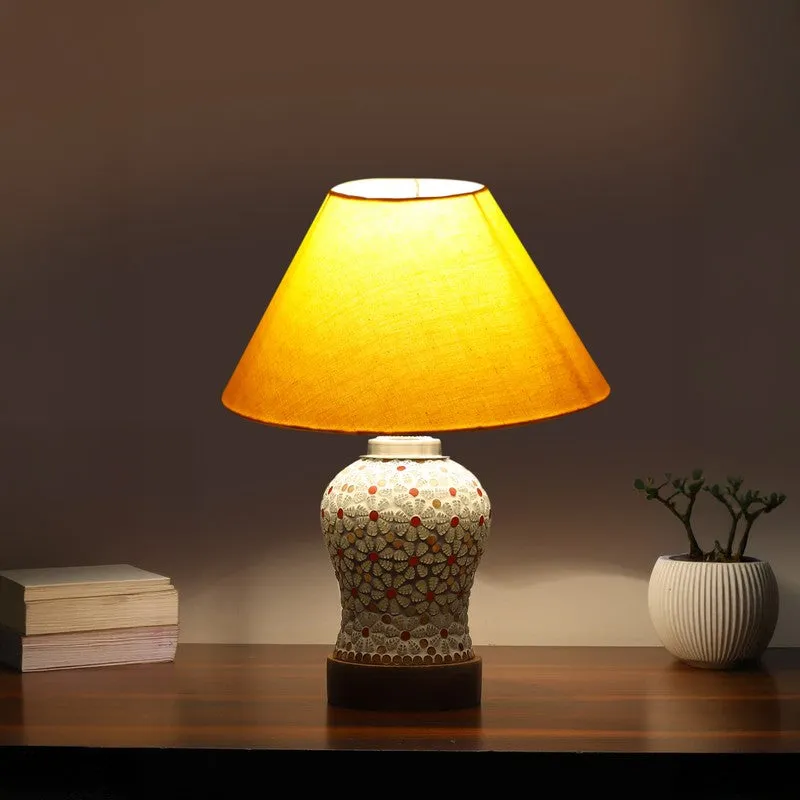 Naturon Wooden Table Lamp - Multicolor media 1