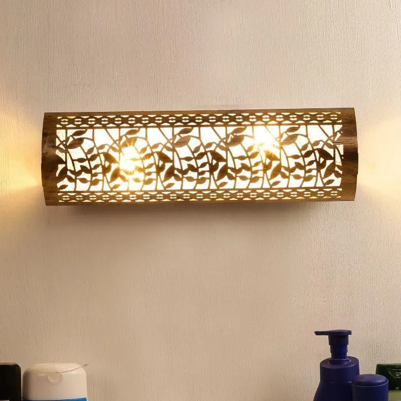 Birch Bow Glass & Metal Wall Lamp media 1