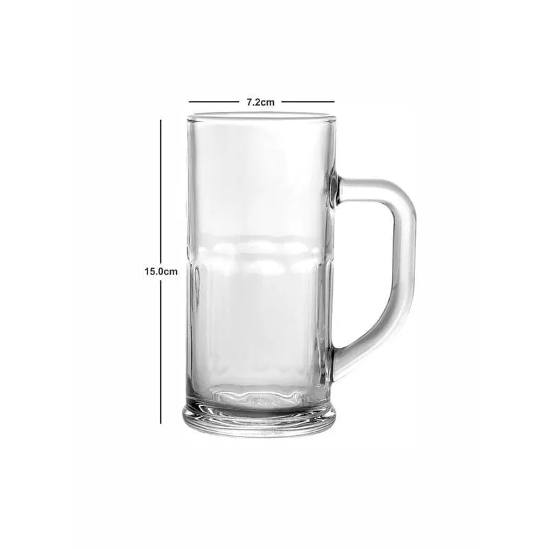 Allur Beer Mug (380 ML) - Set Of Six media 4