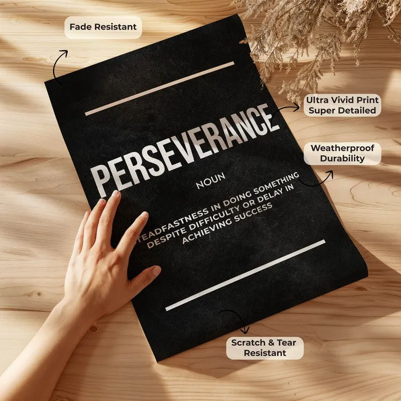 Perseverance Driven Wall Poster media 8