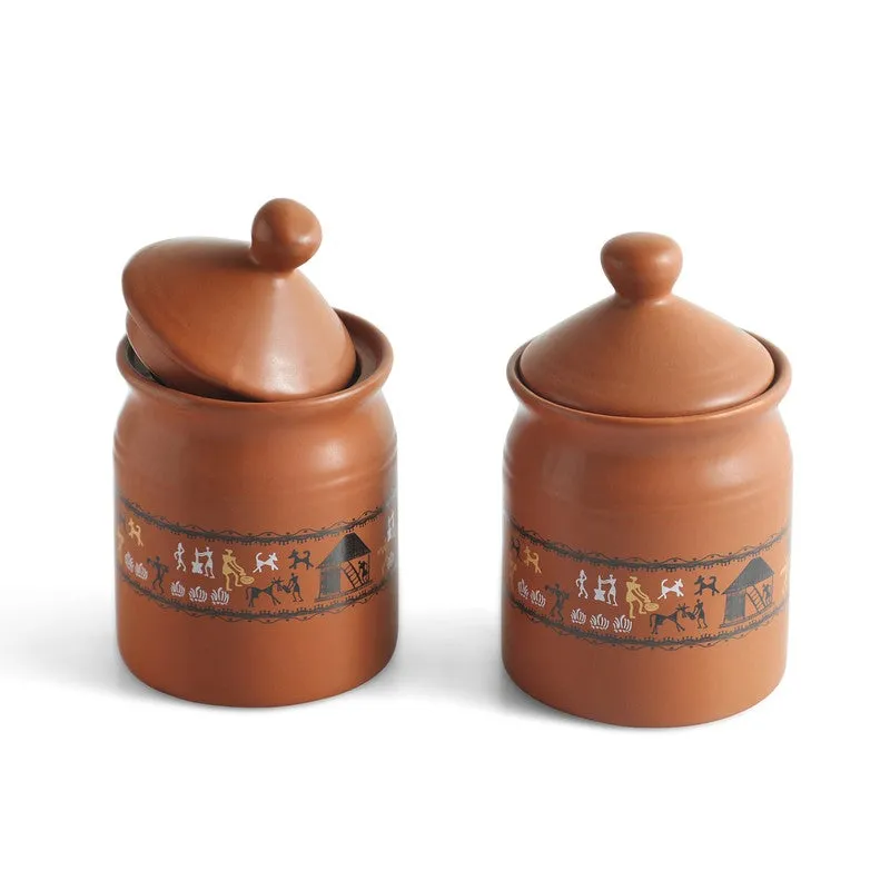 Liora Haven Ceramic Jar (250 mL) - Set Of Two media 3