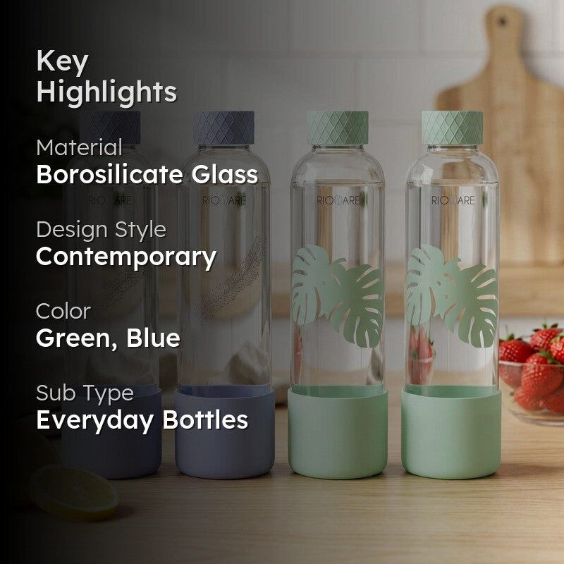 Rioware PureSip Everyday Bottle (Blue & Green, 750 mL Each) - Set Of Four media 2