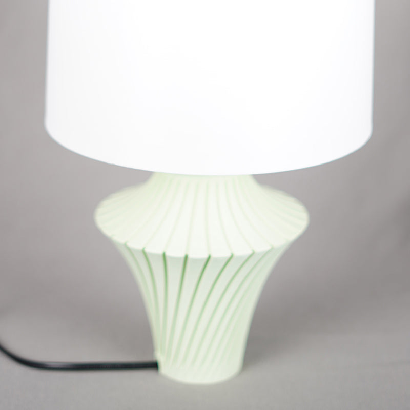 Verde Shade 3D Printed Table Lamp - Blue,White media 7