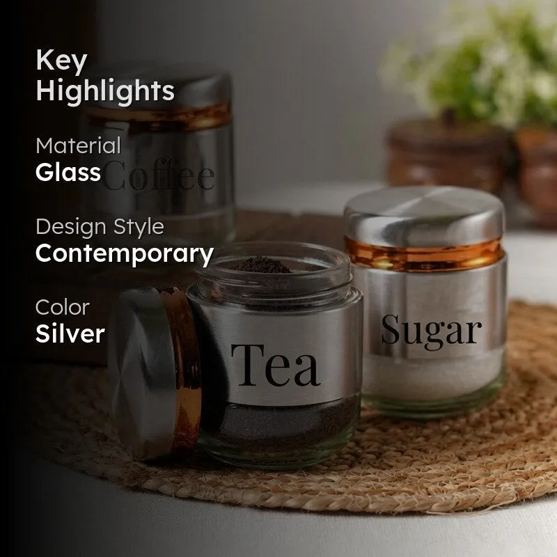 CrystalKeep Glass Jar (350 mL Each) - Set Of Three media 2