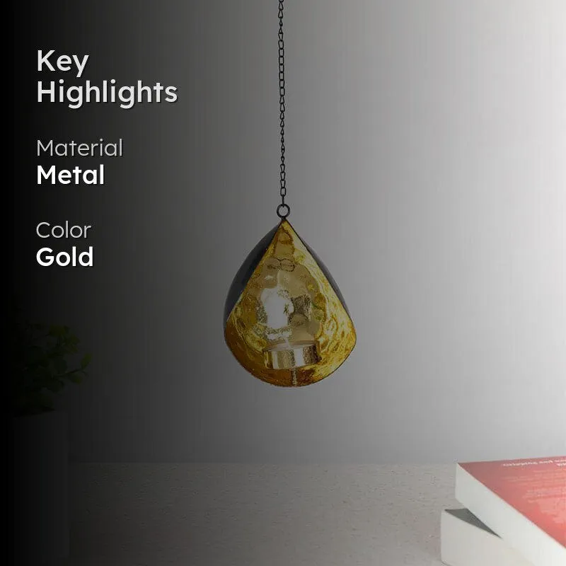 Hira Hanging Tealight Candle Holder media 2