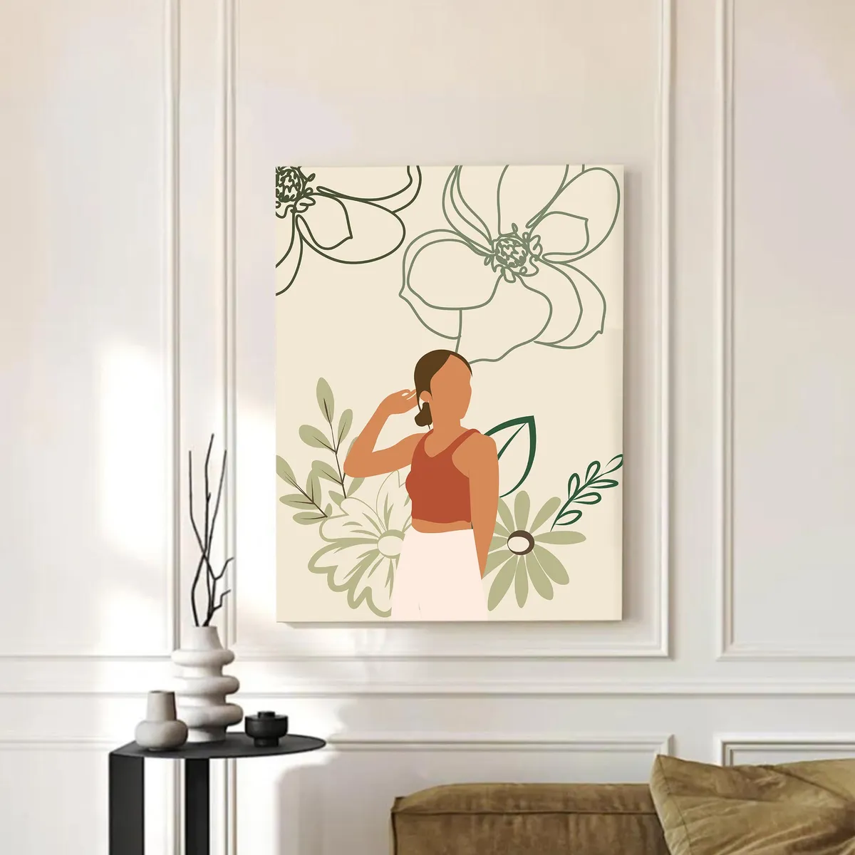 Daydream Cotton Canvas Wall Painting media 3