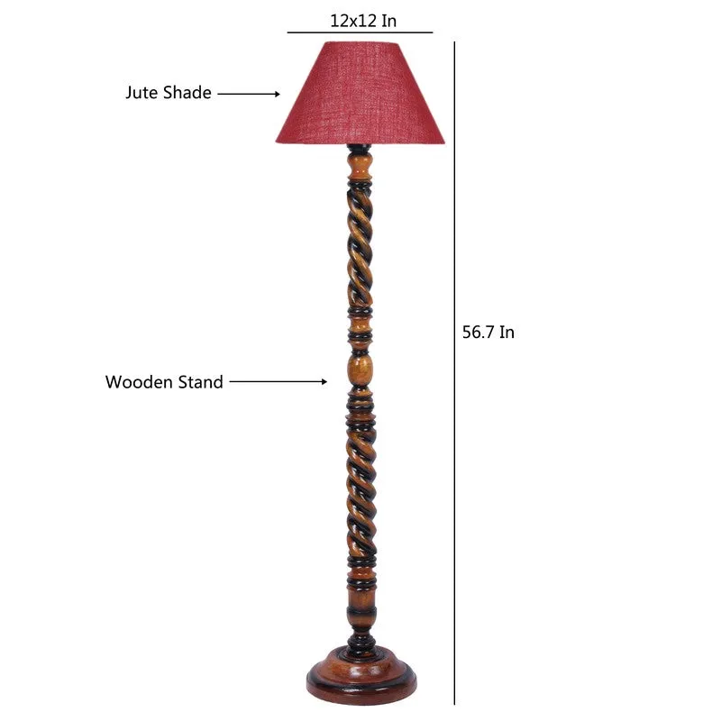 PrismRadiant Floor Lamp (Maroon) media 8