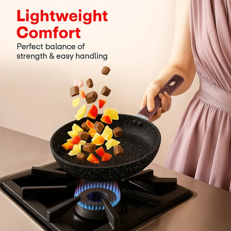 Rioware HomeChef Essentials Non-Stick Cat Aluminium Frying Pan media 4
