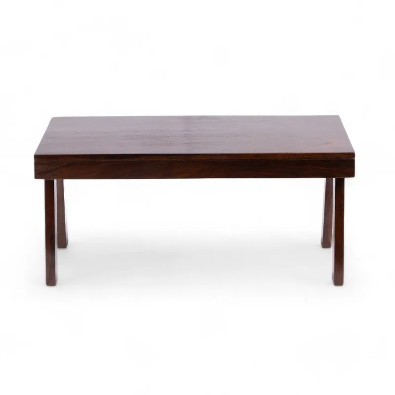Xavro Sheesham Wooden Center Table - Brown media 4