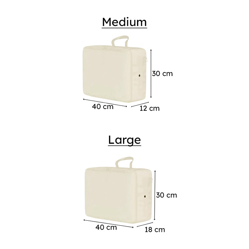 Fold n Keep Cloth Organiser - Beige media 10