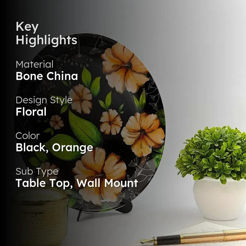 Floral Passion Hibiscus Decorative Plate media 2