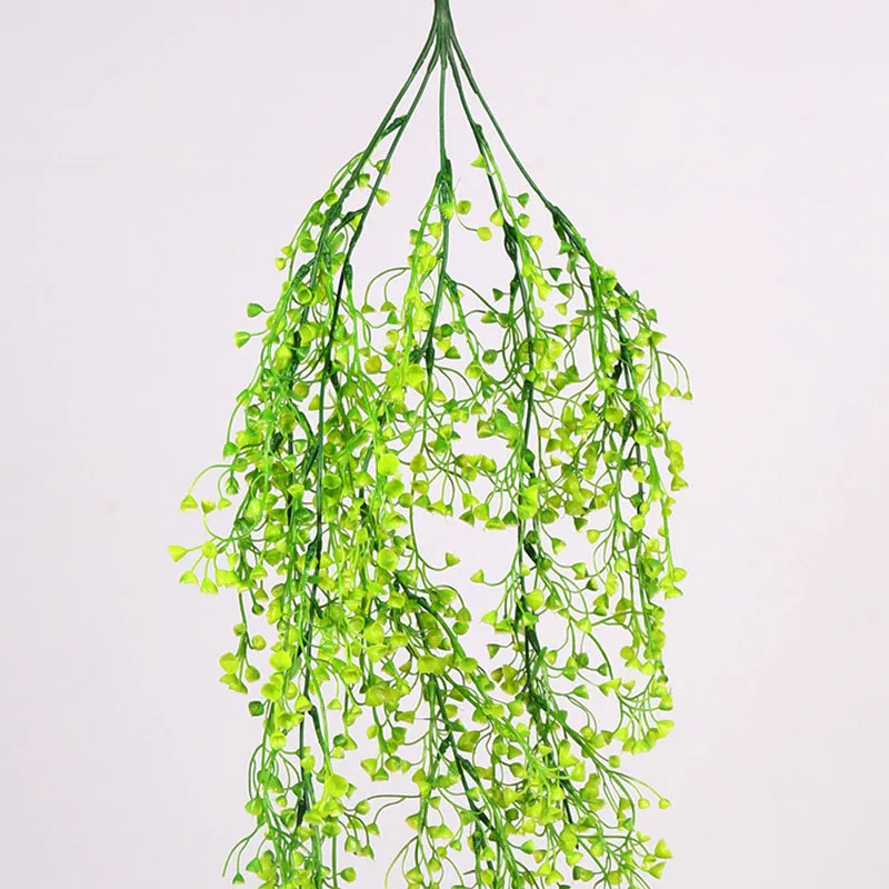 Verdhang VII Artificial Hanging Vine (Green) - 2.7 Feet media 3