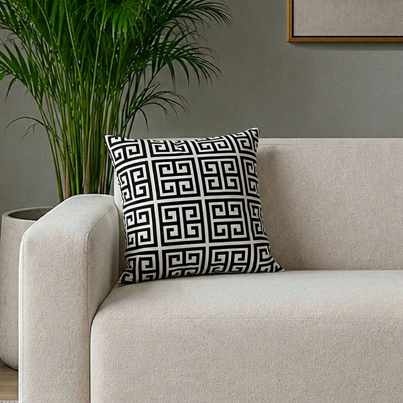Floro Grid Cushion Cover media 1