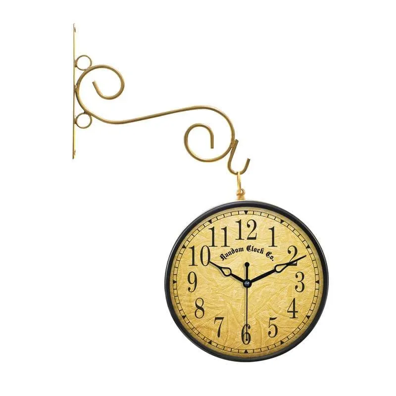 Jenson Double Sided Vintage Station Clock media 3