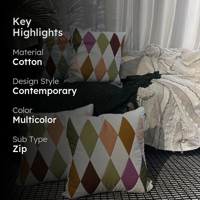 Argyle Cushion Cover - Set Of Four media 2