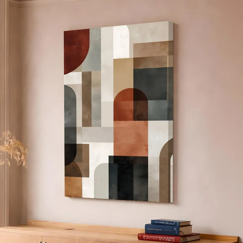 Grid Fusion Canvas Wall Art media 4