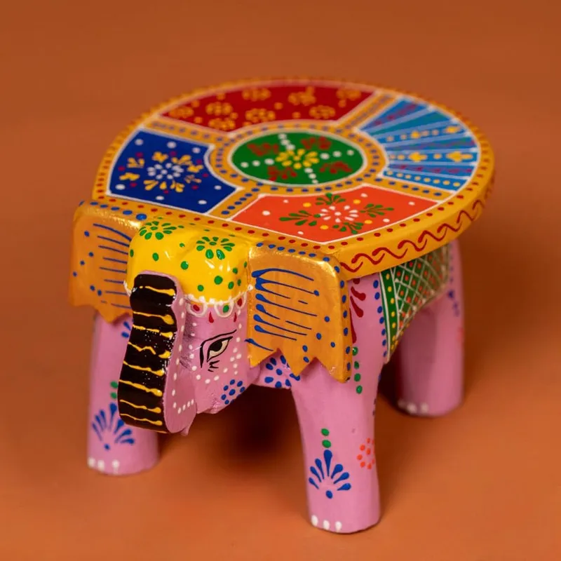 The Joyful Elephant Seat Stool - Multicolor media 6