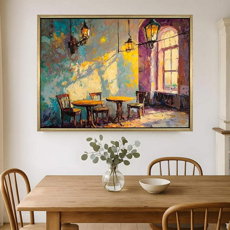 Cafevista Canvas Wall Painting With Frame