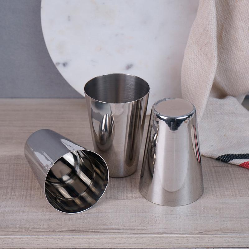 Hiko Stainless Steel Tumbler (350 ML) - Set Of Six media 3