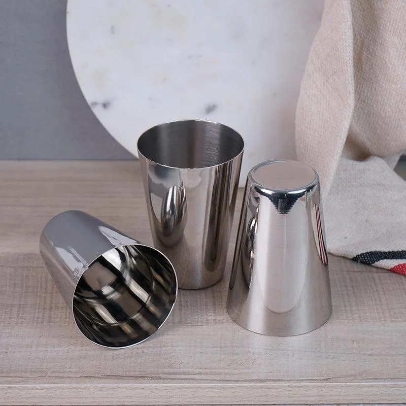 Hiko Stainless Steel Tumbler (350 ML) - Set Of Six media 3