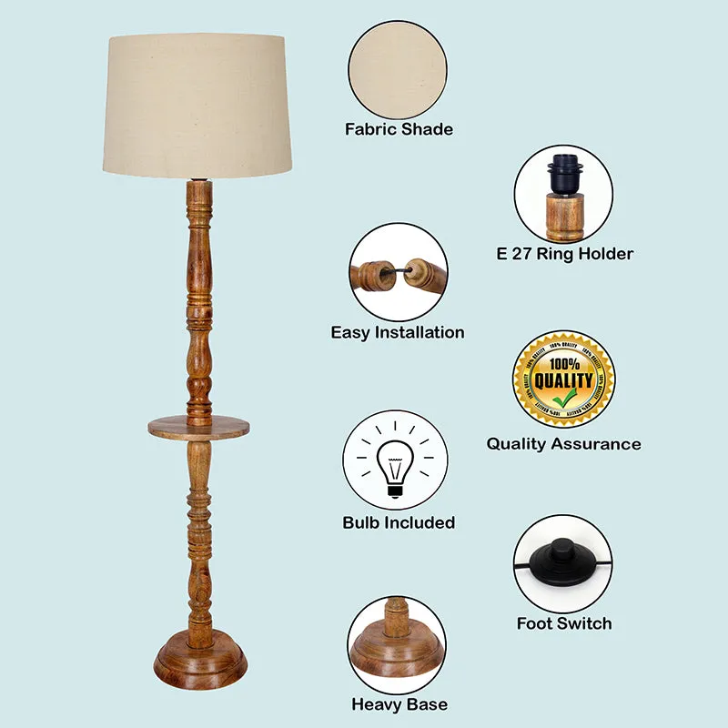 Elfin Nuo Floor Lamp - White media 4