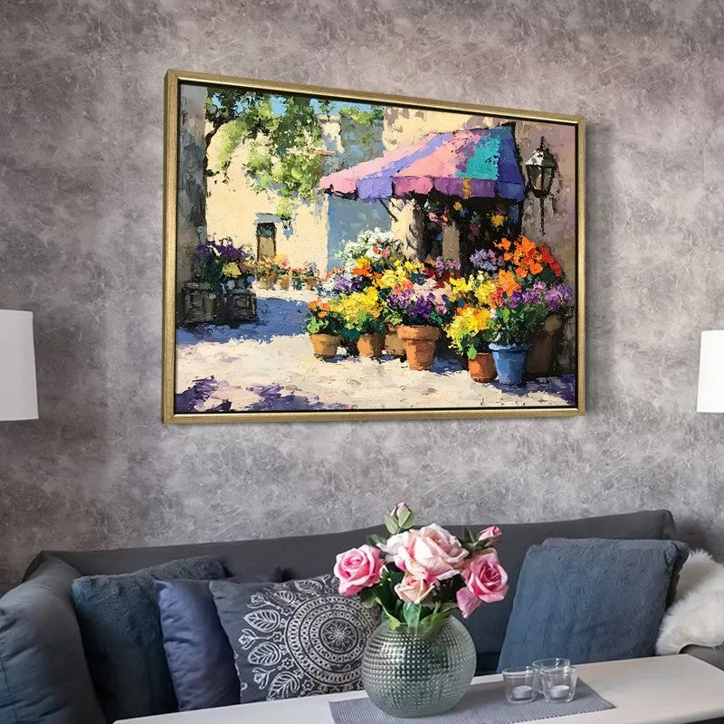 Petal Boutique Canvas Wall Painting With Frame media 6