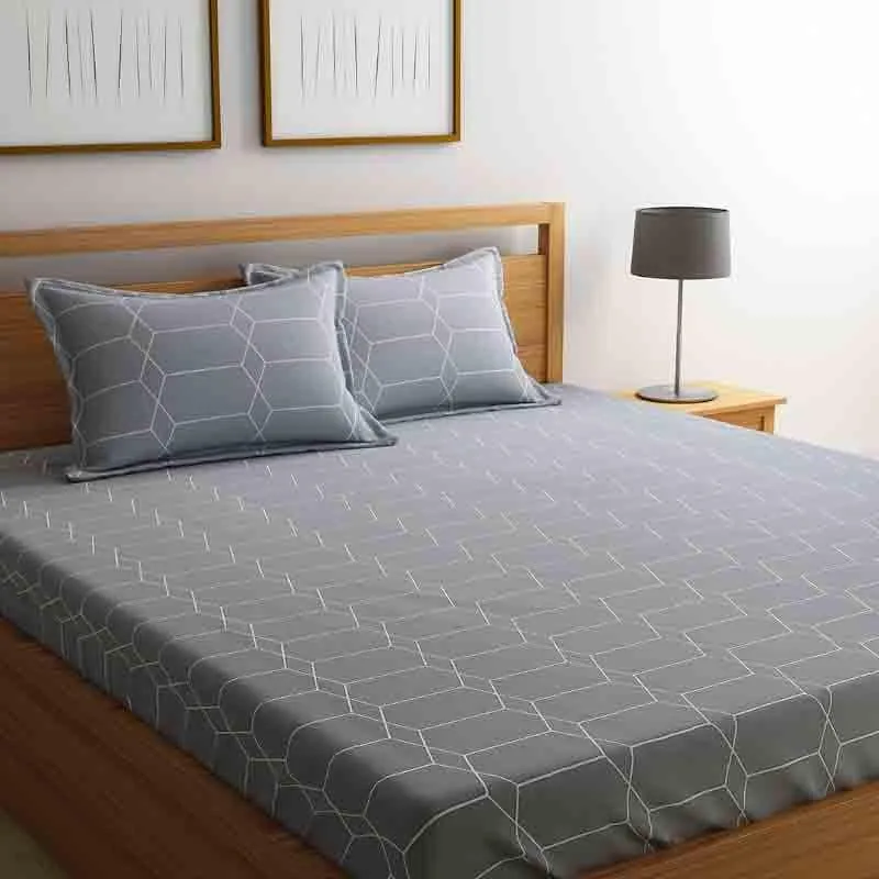 Galactic Space Cotton Bedsheet - 210 TC media 3