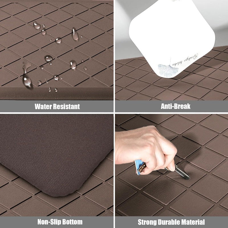 Geo Step Anti Skid PVC Anti-Fatigue Mat - Grey media 5