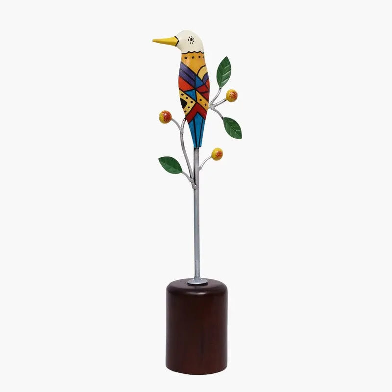 Artistic Bird Metal Showpiece media 3