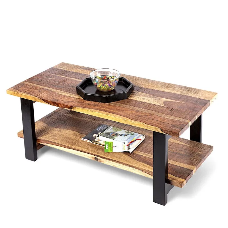 Xirox Sheesham Wooden Center Table - Light Brown media 7