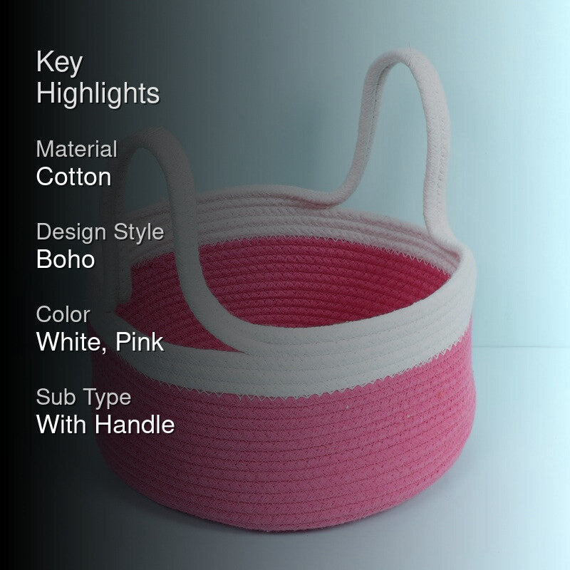 Loro Cotton Storage Basket media 2