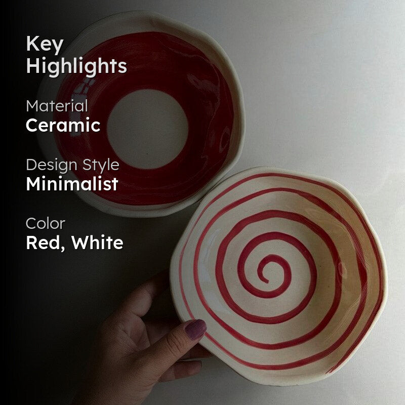 Swirl Sherry Serving Bowl (500 ML) - Set of Two media 2