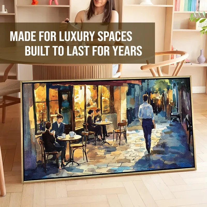 Caferouge Canvas Wall Painting With Frame media 7