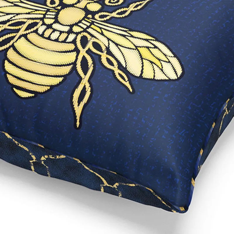Velessia Printed Microfiber Cushion Cover - Set Of Three media 7
