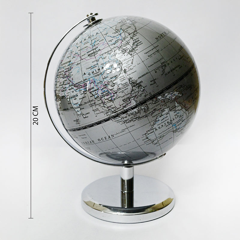 Around The World Metal Showpiece - Grey image 7