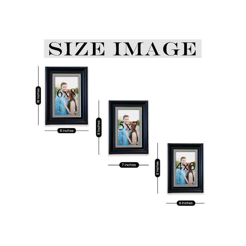 Artistic Bark Table Photo Frame media 6