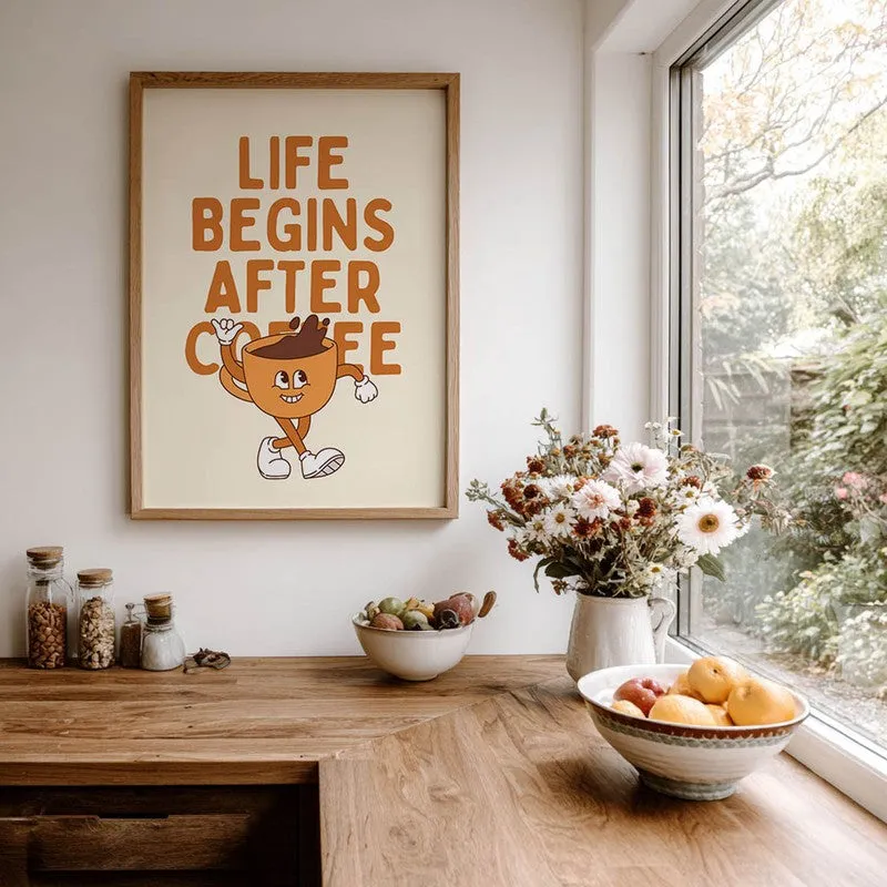 QuotedCoffee Archival Canvas Wall Art - Brown media 8