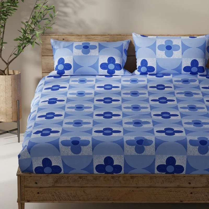Prycon Bedsheet (Blue) - 115 GSM media 4