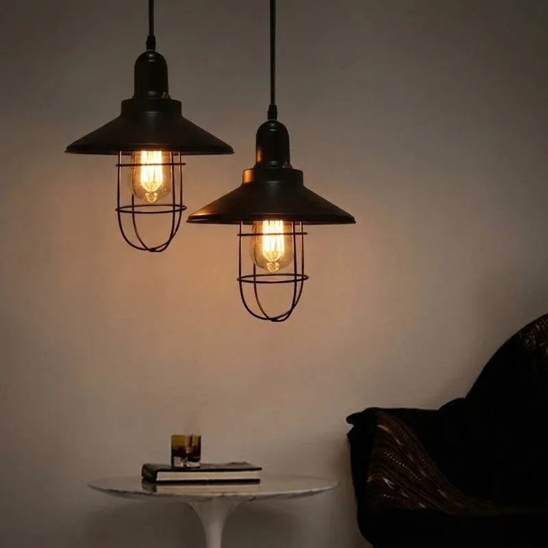 CelestiLight Designer Metal Ceiling Lamp - Set Of Two media 1