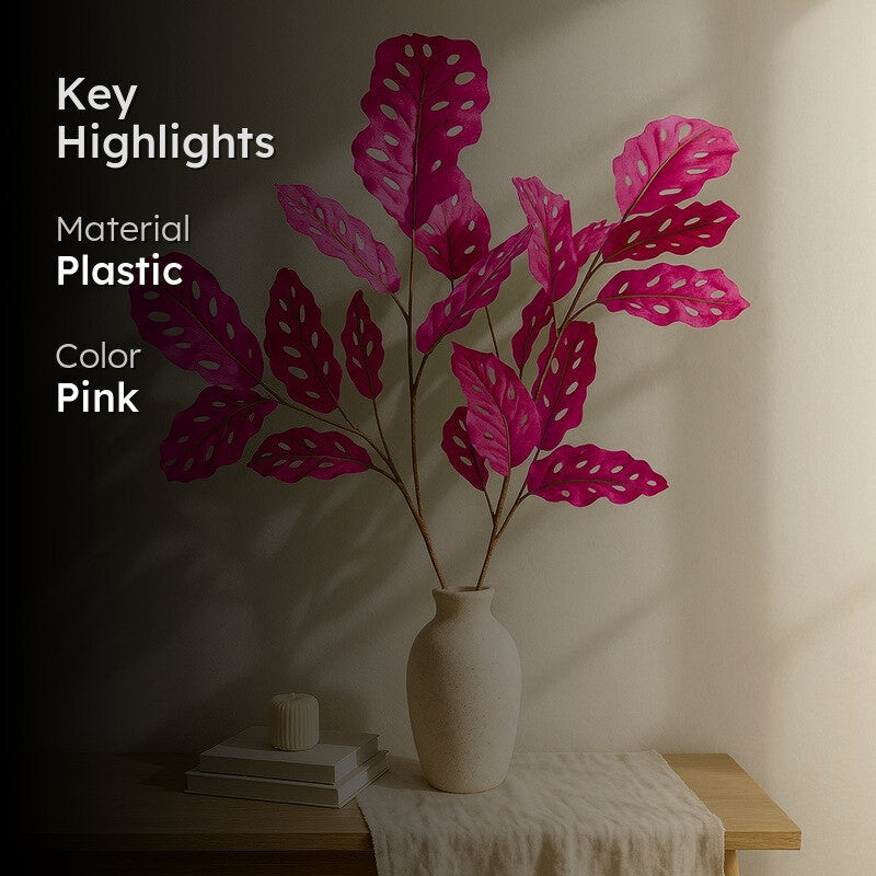 Endless Blossom (Pink) Handcrafted Artificial Flower - Set Of Two media 2