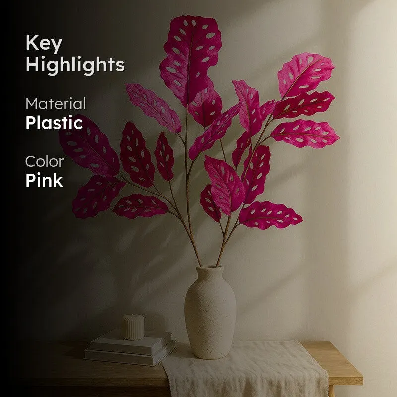 Endless Blossom (Pink) Handcrafted Artificial Flower - Set Of Two media 2