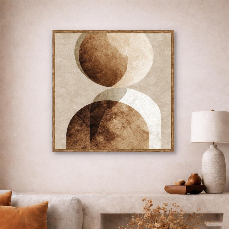 Woodland Bliss Canvas Wall Art With Frame media 4