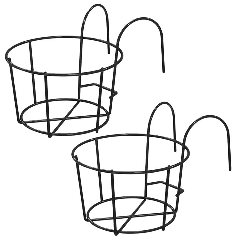 Dark Fern Metal Planter Stand - Set Of Two media 4