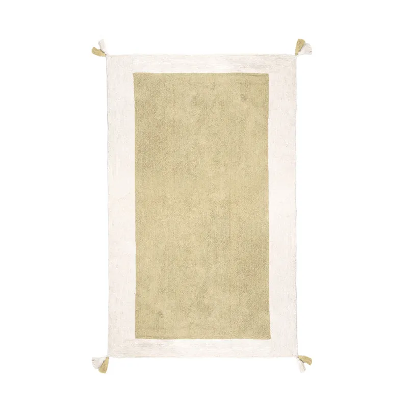 Weft Handwoven Cotton Rug media 1